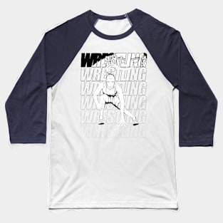 SSv1 Wrestling FeMale Graphic Baseball T-Shirt